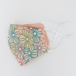 Japanese Floral Mask